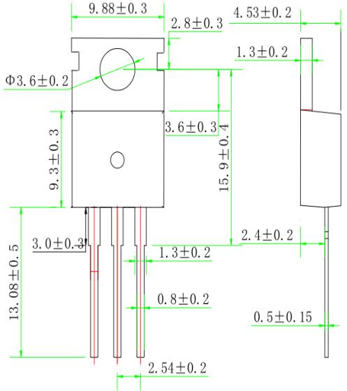 TO-220與TO-220F區別是什么