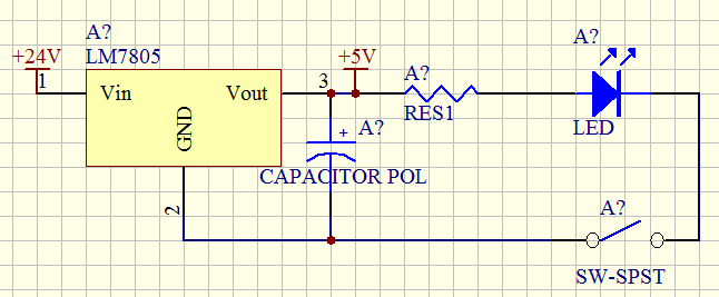 發(fā)光二極管電路