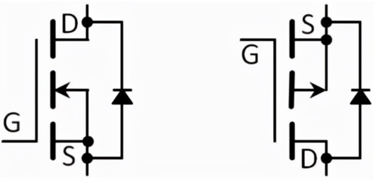 MOSFET 反向 導通