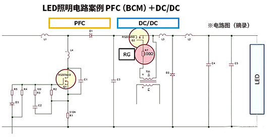 LED 電路 MOSFET