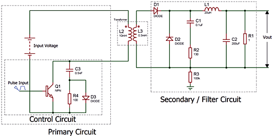 正激式轉(zhuǎn)換器 電路