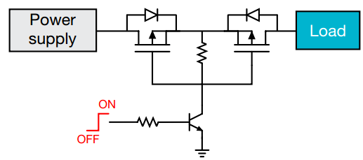 反向電流阻斷電路